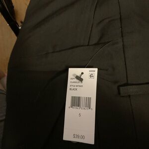 BCX Black Straight Leg Pants